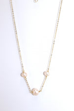 Lulu Trio Pearl Necklace