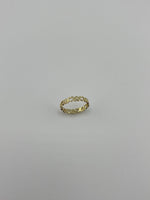 Lily Crystal Heart Ring