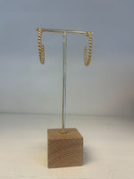 Manhattan Textured Hoop Earrings