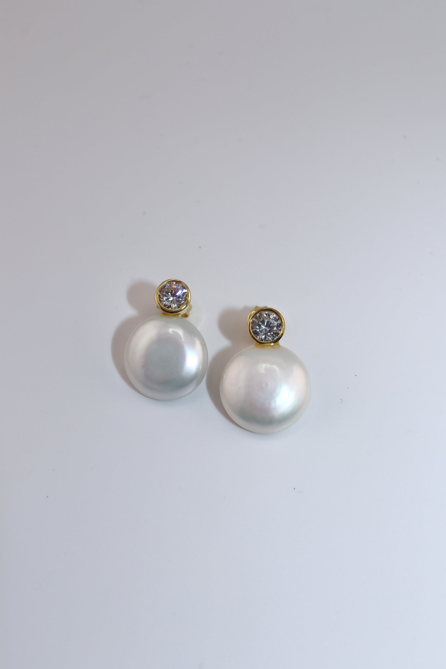 Marilyn Crystal Pearl Earrings