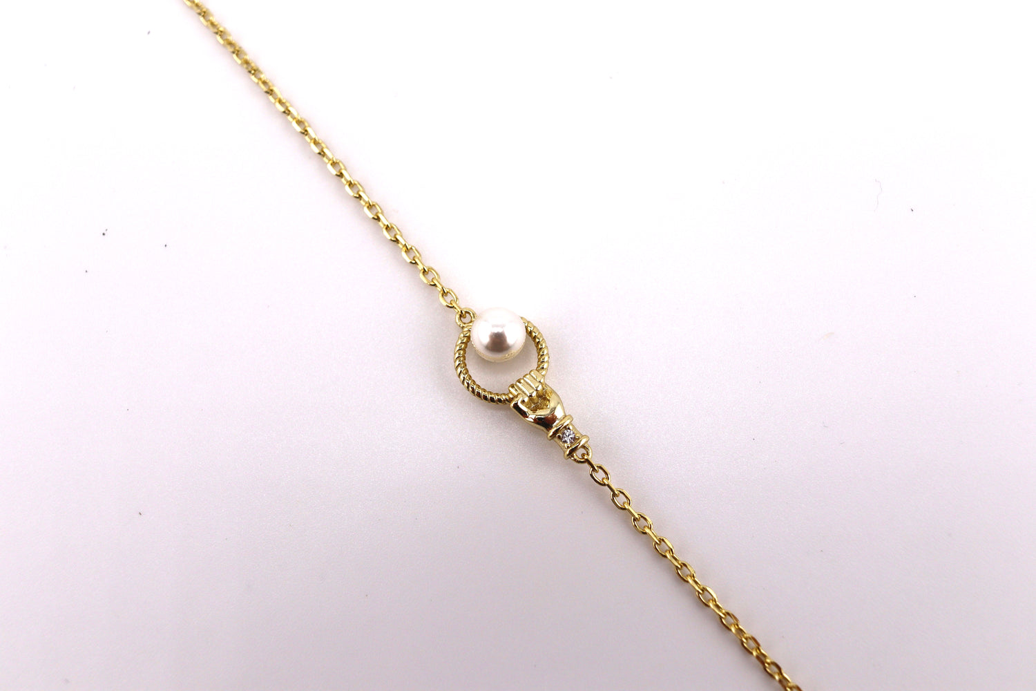 Pearl Chain Bracelet